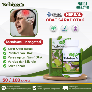 Obat Syaraf Otak Rusak Obat Gangguan Saraf Otak Obat Pendarahan di Otak Obat Penyempitan Syaraf Otak Obat Sering Pusing Obat Kliyengan Obat Vertigo Migrain Obat Radang Selaput Otak Nutrisi Otak Herbal Keloreena