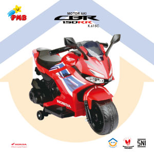 Mainan Anak Motor Motoran Aki Honda CBR 150RR- PMB Toys K615C