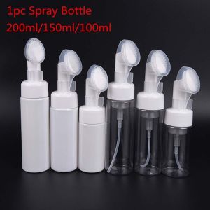 SUTONGXUE Nhựa Công cụ đóng chai phụ Đầu bàn chải Bơm bọt Chai tạo bọt Chai có thể nạp lại Với bàn chải làm sạch Bình xịt