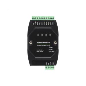 Professional 4 Channel RS485 Indication Increaser With 12Mbps Blue green Rhythm Resistant ABS Housing