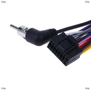 [COD] folp Phổ nữ dây nịt dây điện xe đài phát thanh Adapter nối dây cắm cho Nissan qashqai Tiida Tiida liwei