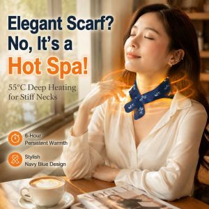 ⚡COD  JMY Original Mugwort Steam Warm Neck Wrap  Waterproof/Sweatproof Long Lasting  Neck Pain Relief  Home  Sulit!!