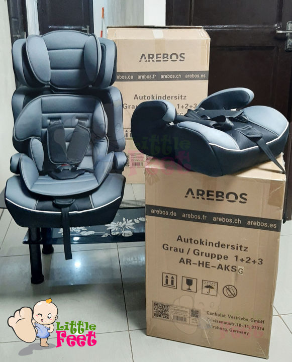 AREBOS Carseat Good up to 12 years Old Lazada PH