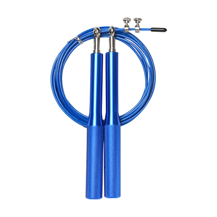 speed jump rope (adjustable length) with metal handles | Lazada PH