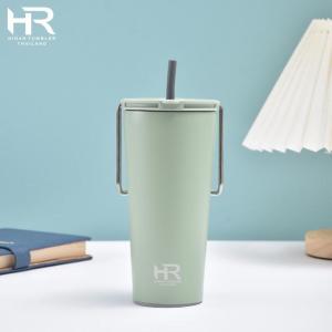 059 แก้วสแตนเลสฝาหิ้ว แก้วน้ำเก็บความเร้อน แก้วน้ำเก็บความเร้อนเย็น แก้วเก็บอุณหภูมิ 20ออนซ์/600ml