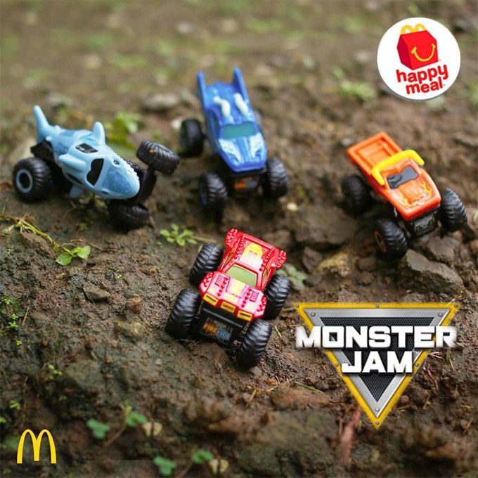 Mcdonald's monster store jam toys 2019