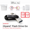 SanDisk iXpand Flash drive 64-256GB  แฟลชไดร์ฟ สำหรับ iPhone iPad ไอโฟน ไอแพด เมมโมรี่ แซนดิส สำรองข้อมูล OTG SDIX60N SDIX70N SDIX90N. 