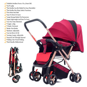 FLYBB kereta dorongan bayi lipat traveling stroller bayi dapat dilipat duduk 2arah Exotic