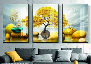 Tranh tráng gương KÈM QUÀ TẶNG SALE KỊCH SÀN Yennhi_Shop xả 15 mẫu tranh tráng gương sen tranh tráng gương phật thích hợp treo phòng khách phòng thờ