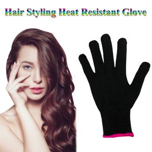 I2H67 Hand Skin Care Hair Curling Tool For Hair Curler For Straight Flat Iron Hand Protector Glove Blocking Hair Styling Tool Heat Resistant Glove