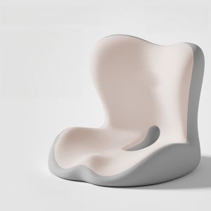 3-in-1 Memory Foam Seat Cushion Ergonomic Lumbar Back Support with Gel Cooling Cover Chair Car Seat