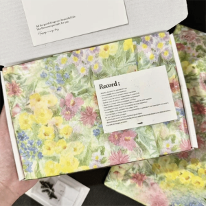 RANG 10PCS Cotton Texture Bowknot Sydney Paper Bowknot Design Hand-rubbed Cotton Paper Special Flower Wrapping Hand-Kneaded Paper Festival Gift