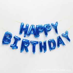 Dây Chữ HAPPY BIRTHDAY Bóng Phao Màu Sắc – Trang Trí Sinh Nhật Tiệc Tùng