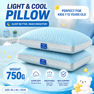 Cotton Pillow Bantal Hotel Hilton Empuk Pillow New Sleeping Hilton Pillow 1Kg Viral Bedding Sleep Home Living 枕头