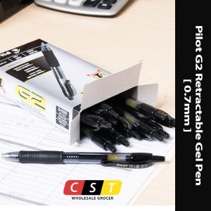 [12 Units] Pilot G2 Retractable Gel Pen (0.7mm)