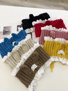 Thời Trang Mùa Đông Tai nghe chụp tai dệt mềm Tai Bìa Thời Tiết Lạnh Tai nghe chụp tai S Cho Thời Trang Phụ Nữ Và Cô Gái