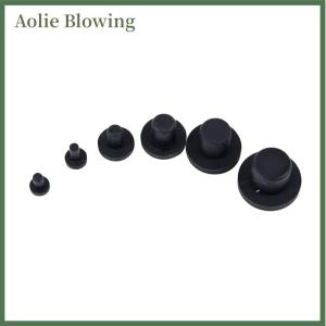 Aolie 10pcs Solid Rubber Hole caps 3-12mm High Temperature Resistance Seal HOLE ปลั๊ก