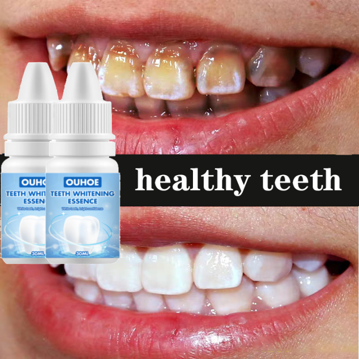 Dental plaque whitening teeth tooth cleaning powder to yellow teeth