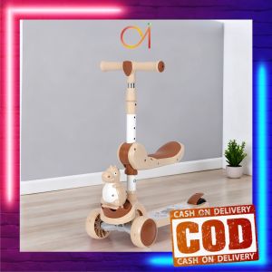 AI-M392 Mainan Scooter Anak Otoped 2in1 Dengan Lampu Musik Serbaguna / Scooter Anak 3 Roda Bisa