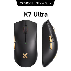 MCHOSE K7 Ultra Wireless Gaming Mouse PAW3950 Dual 8K Polling Rate Lightweight Magnetic Wireless Charging Dock Esports Office