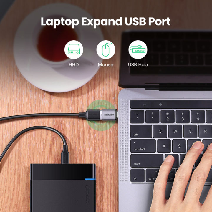 UGREEN%20Type%20C%20to%20USB%203.0%20Adapter%20USB%20C%20OTG%20Converter%20Thunderbolt%203%20for%20Chromebook%20Macbook%20Huawei%20P9%20/P10/P20/Mate%209/Mate%2010%20Samsung%20S22%20Samsung%20S8%20Xiaomi%204C%20Nexus%205X%206P%20LG%20G5%20-%20Image%203