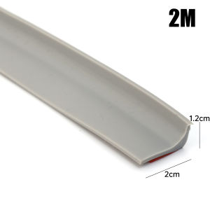 YESPERY Rubber Silicone Shower Barrier Water Stopper Bathroom Waterproof Strip Water Retaining Strip Bendable Door Bottom Sealing Strip