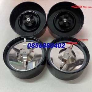 Phụ kiện máy xay Magic- combo 1 bộ dao 2 lưỡi và 1 bộ dao 4 lưỡi đế inox