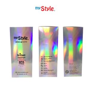 MY Style TM 1158 Junior Mist Spray & Drink TRITAN Bottle 450ml for Boys - Botol Minum Teguk dan Spray Anak Laki-Laki