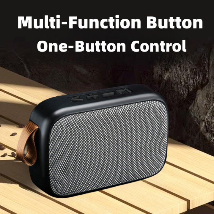 G2 Wireless Bluetooth Handheld Speaker Rechargeable Fabric Box Audio ...