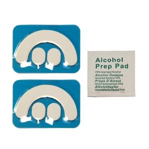 2Set Mouse Feet Mouse Skates Stickers Pad Rounded Glides Curved Edge Mouse Feet Replacement for 3