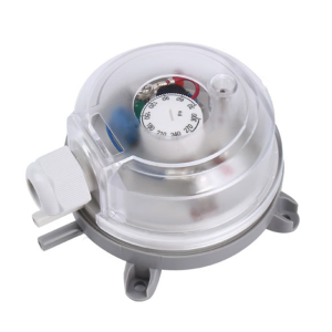 Sturdy Metal Air Differential Pressure Switches Small Adjustment 20 200Pa to 50 500Pa Accessory for Ventilation Systems