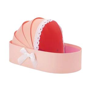 กล่องดอกไม้ประดิษฐ์สำหรับฉลองทารกใกล้คลอดช่อดอกไม้กล่องของขวัญกระดาษแข็งที่ว่างเปล่าตะกร้าขัดขวางสำหรับงานแต่งงานดอกไม้ประดิษฐ์สำหรับฉลองทารกใกล้คลอดวันวาเลนไทน์