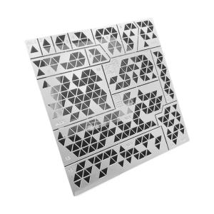 Stainless Steel Model Stencil Sprays Plate Stencil Plate For Modeling and Crafting With Easy To Clean Designs