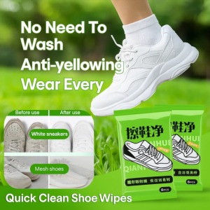 Water-Free Shoe Cleaning Wipes Disposable Sneakers And Leather Shoes Cleaning Wipes Quick Clean No Wash