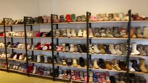 Open-Toe Cross-Strap Slippers Perfect For Stall Gifts Warm And Non-Slip Korean-Style Open-Toe Plush Cotton Slippers
