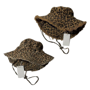 Quá Khổ brims Mũ che nắng độc đáo rộng TRIM leopards thiết kế hat hoạt động ngoài trời hàng ngày đơn giản mặc cho nam nữ