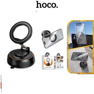 Giá đỡ điện thoại nam châm Hoco H105 Journey gắn xe hơi bằng đế hút chân không