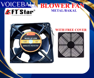 220V 120mm Electronics Chassis Blower Fan Made of plastic/Metal/COVER