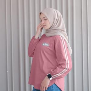Blouse Oversize Kasual Polos List Ld 110 Atasan List Viral