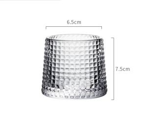 Blossom French Spin Wine Glass Rotate 360 °   Not Fall Whiskey Glasses Top Whisky XO Chivas Rock Cup Restaurant Desserts Tumbler