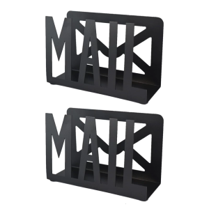 Fashionable Trendy Sturdy Iron Mail Holder and Document Organizers Accessory for Desk with Vertical Sorter Designs