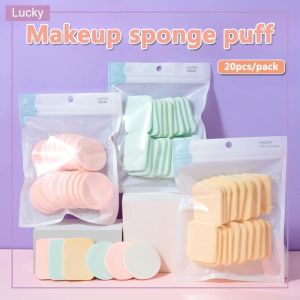 20pcs/pack Make Up Sponge Powder Puff Facial Sponge Soft Powder Puff Makeup Tool