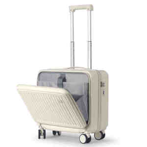 PG Cabin Suitcase 18 Inch Carry-on Luggage Travel Luggage ABS+PVC Luggage Lightweight Suitcase