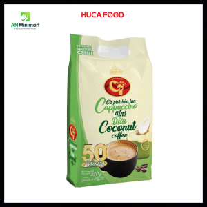 Golden Civet C7 Coconut Instant Cappuccino Coffee 4in1 - Bag of 50 Sticks x 17g