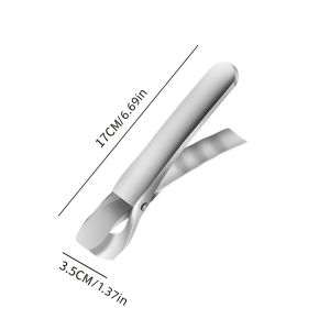 1ชิ้นคลิปหนีบชามกันลวกอาหารจานร้อนคีมหนีบคลิปหนีบชามไม่แผ่นลื่นเครื่องมือทำครัวจานที่จับซิลิโคนกันลวก