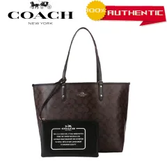 Coach double sided tote bag best sale