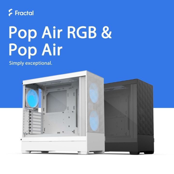 # Fractal Design [Pop Air/Pop Air RGB] - Mid Tower PC Case with High ...