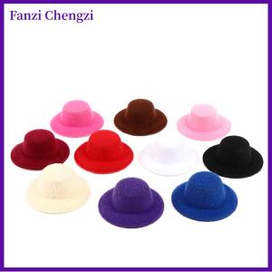 Fanzi 5 chiếc 1:12 búp bê thu nhỏ Mũ búp bê mini phụ kiện nhà búp bê