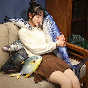 JOJO CASTLE Giant Size Simulation Funny Fish Plush Toys: A Fun & Unique Gift