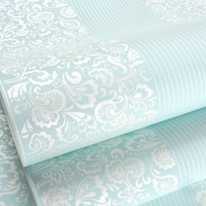 FOUNDTWO Vải không dệt Giấy dán tường họa tiết điêu khắc Không tự dính 95 triệu Giấy dán tường sọc dọc màu trắng Đơn giản Trang trí Giấy dán tường nền TV cho phòng khách
